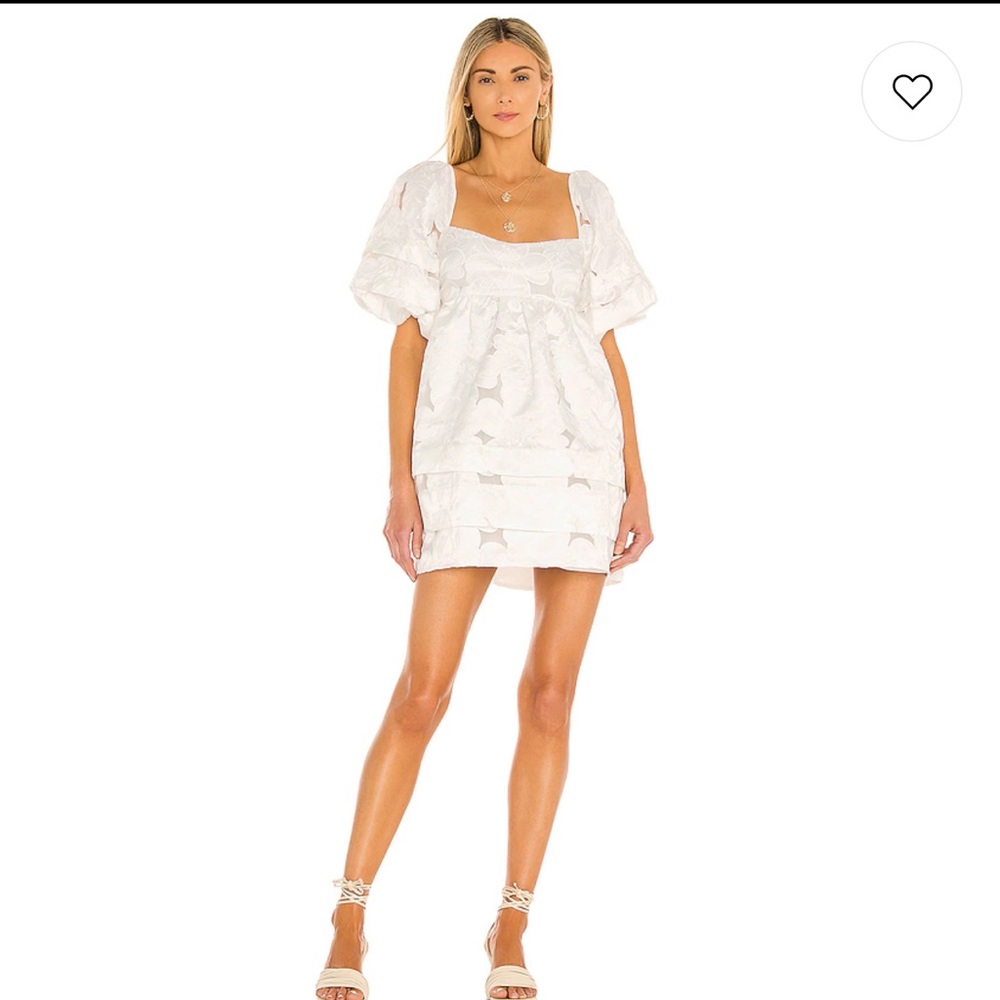 Evelyn Babydoll Dress in Ivory